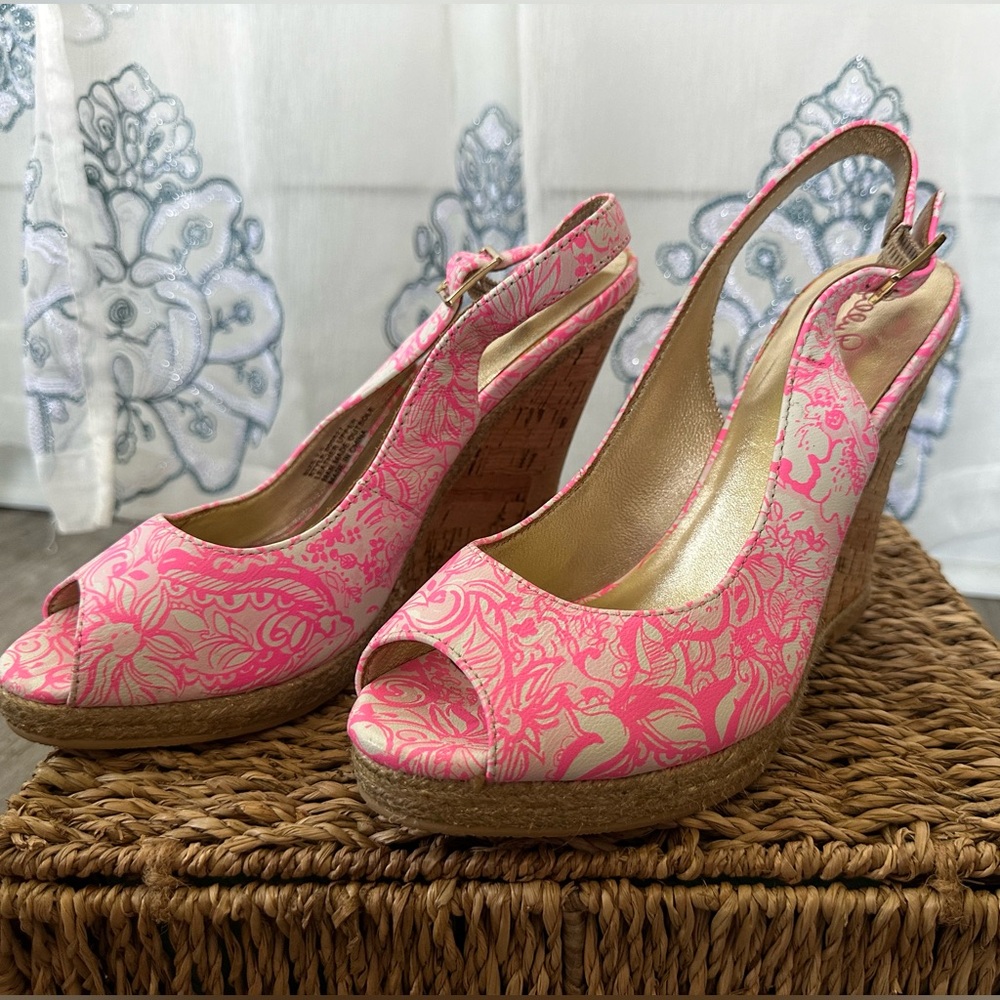 Lilly Pulitzer Wedges